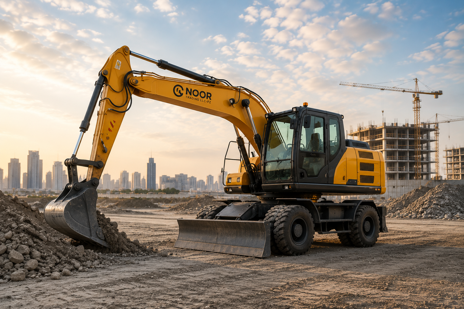 Wheel Excavator