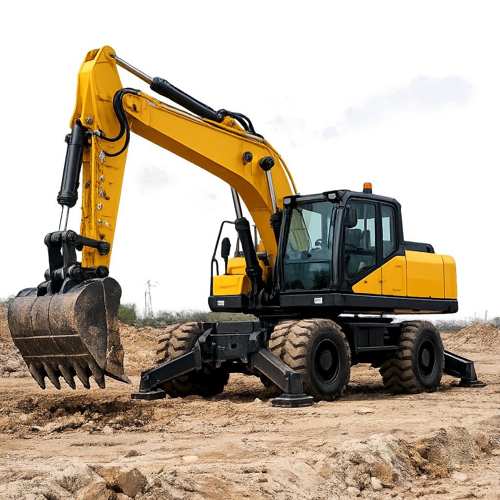 Wheel Excavator