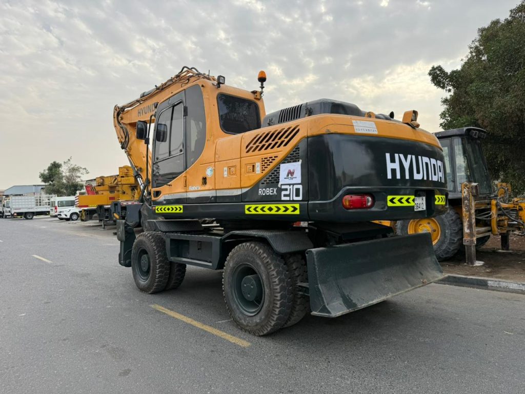Hyundai Robex 210W Wheel Excavator (2018)