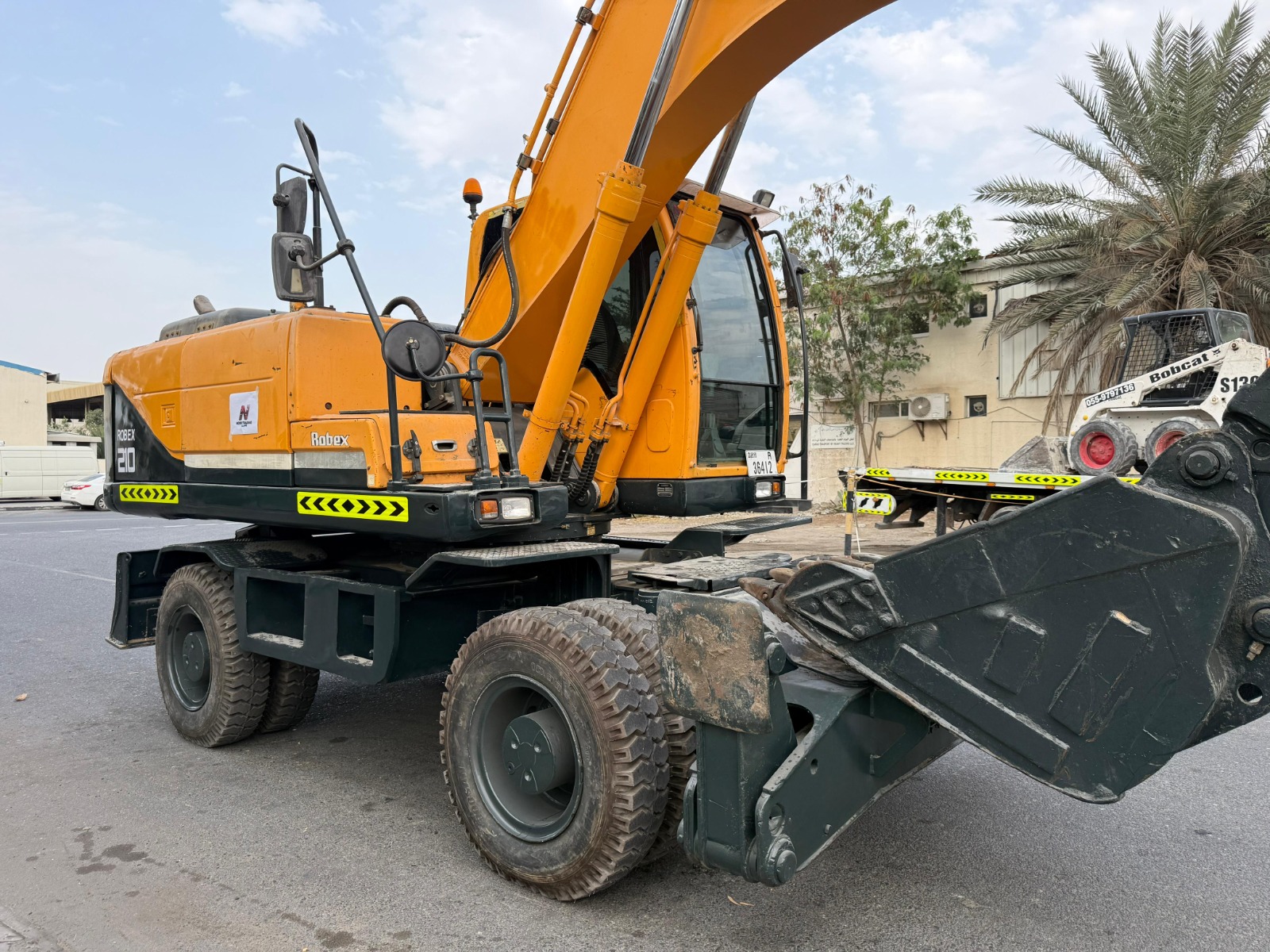 Hyundai Robex 210W Wheel Excavator (2018)
