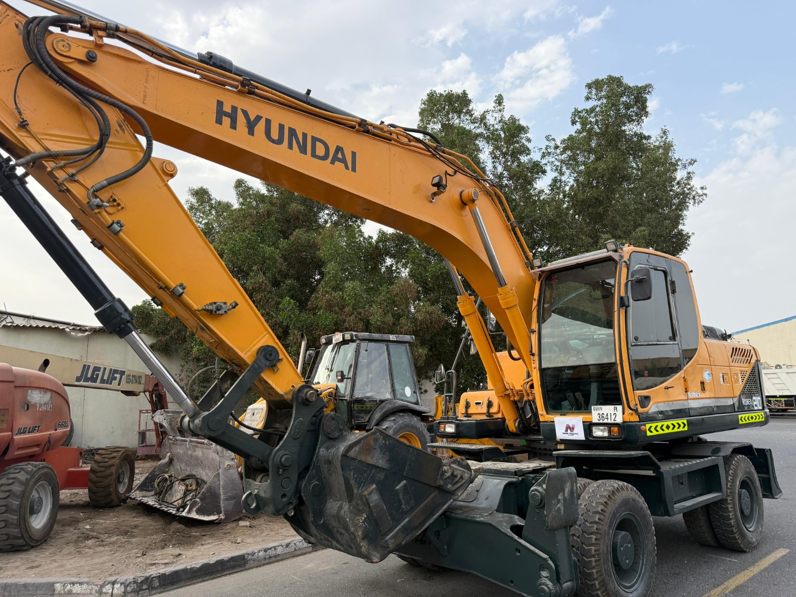 Hyundai Robex 210W Wheel Excavator (2018)