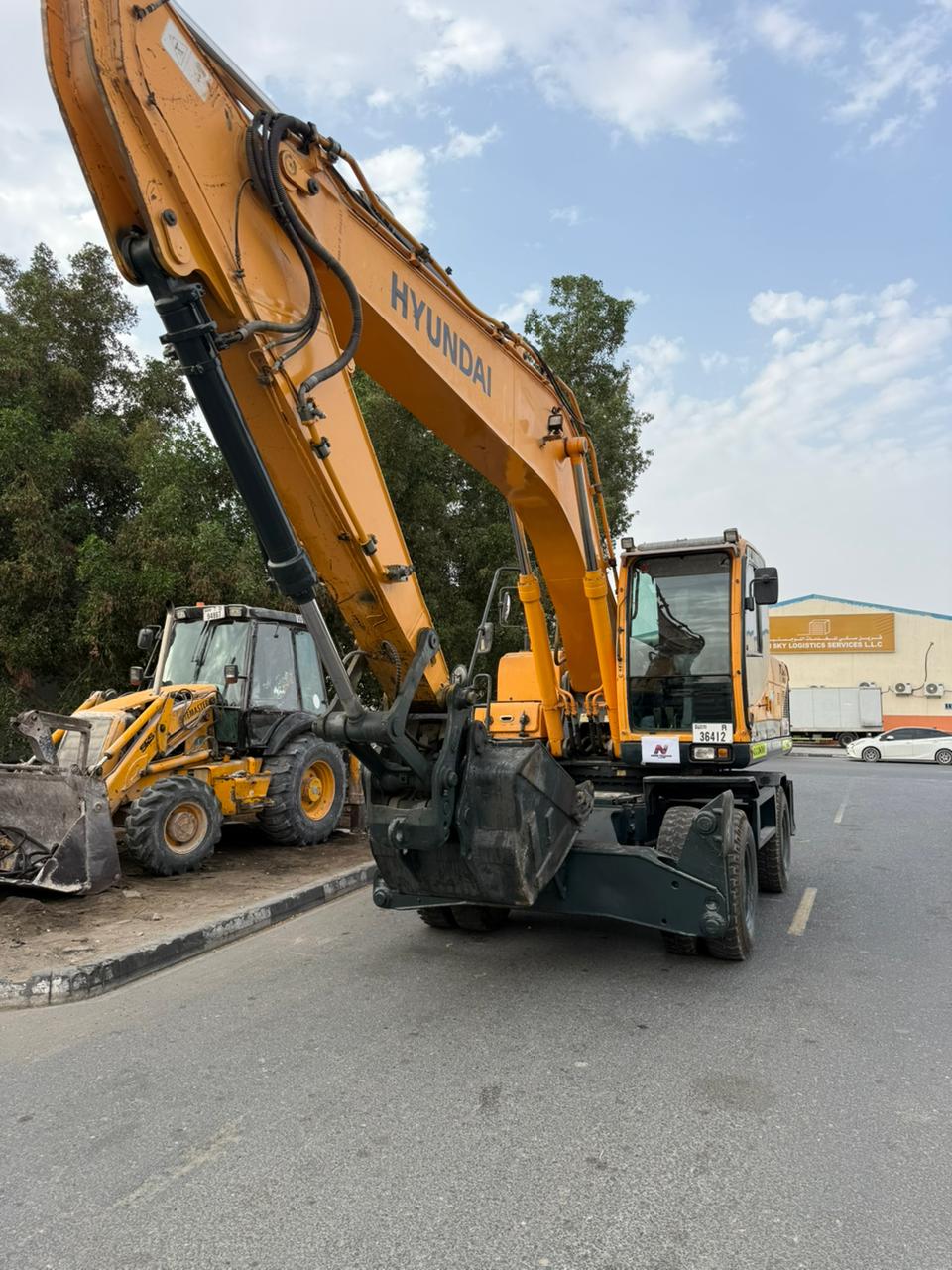 Hyundai Robex 210W Wheel Excavator (2018)