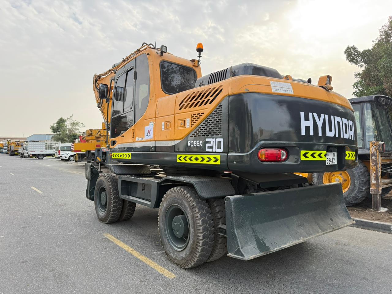 Hyundai Robex 210W Wheel Excavator (2018)